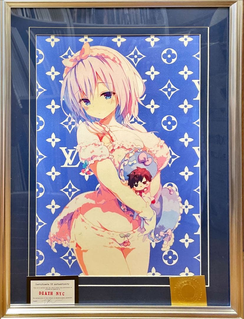 額込 世界限定100枚DEATH NYC アートポスター 現代アート 18