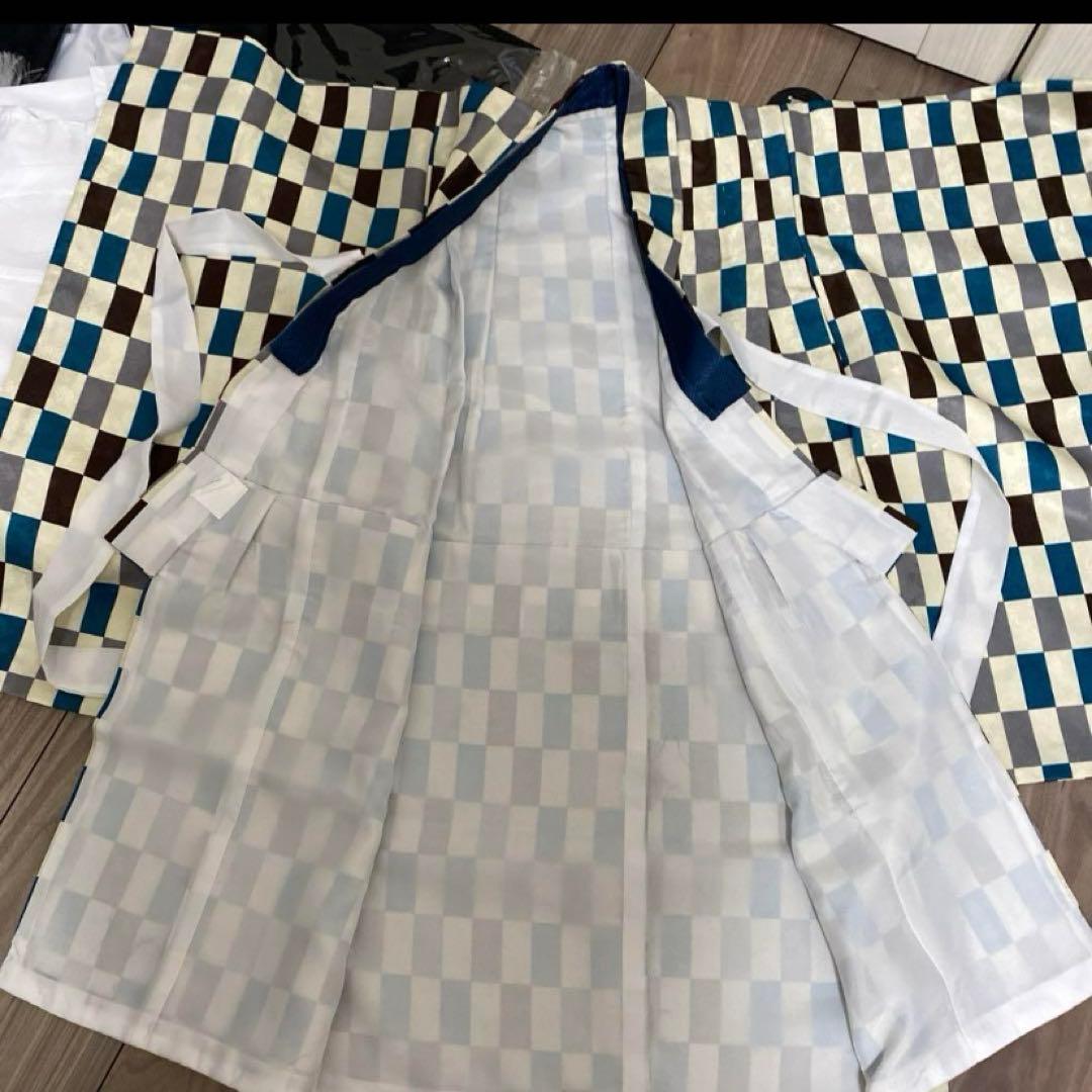 七五三　袴　男の子　3歳　一式セット　被布　草履　下駄　雪駄