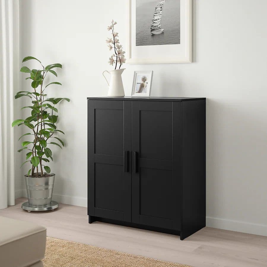 IKEA BRIMNES ブリムネス　キャビネット　黒