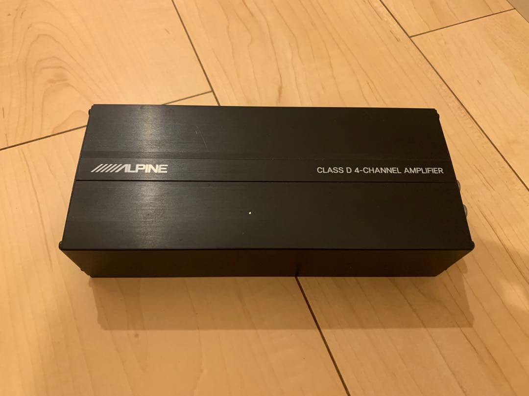 ALPINE パワーアンプ 4チャンネル KTP-600