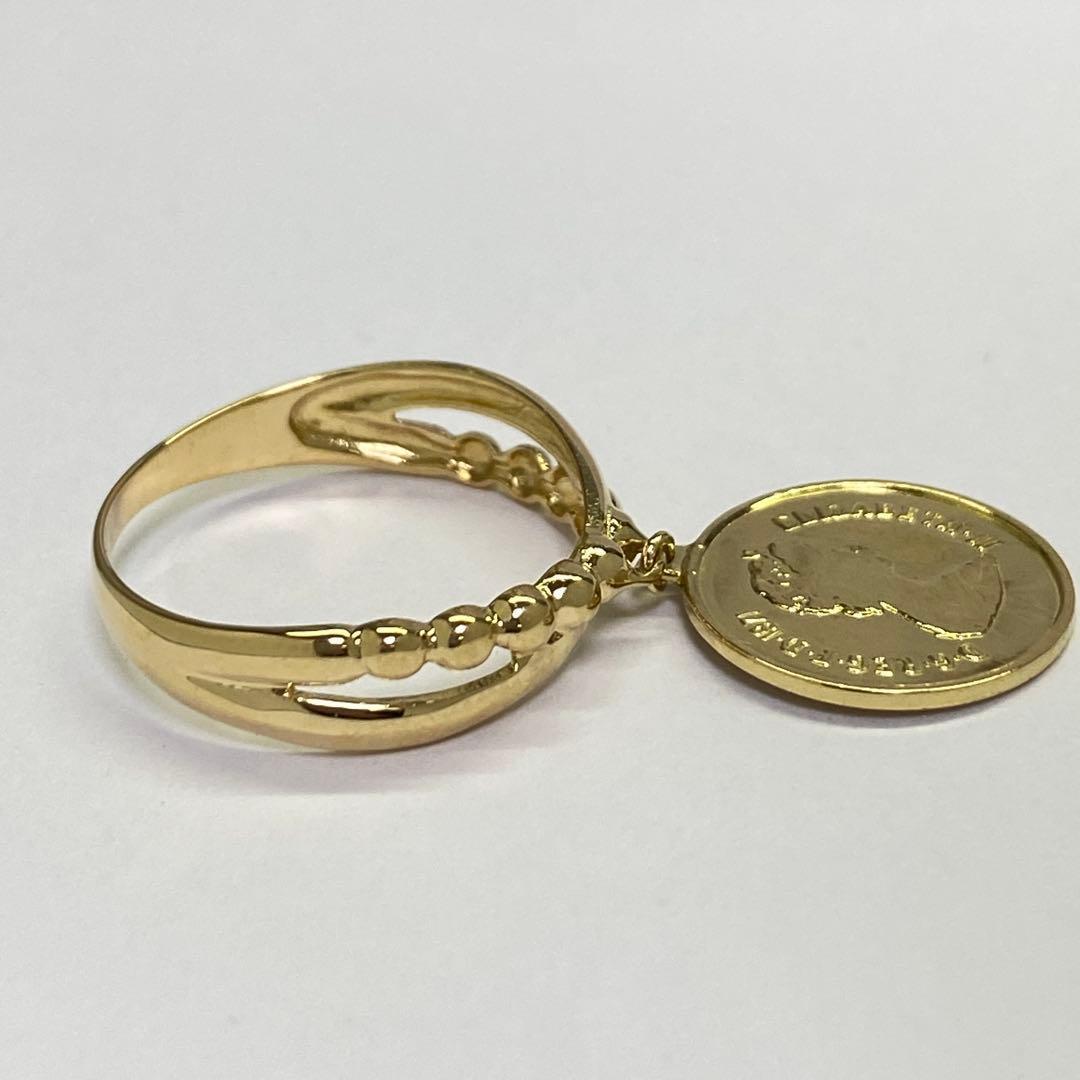 りかちゃんドール　K18　チャームリング　サイズ12号　18金