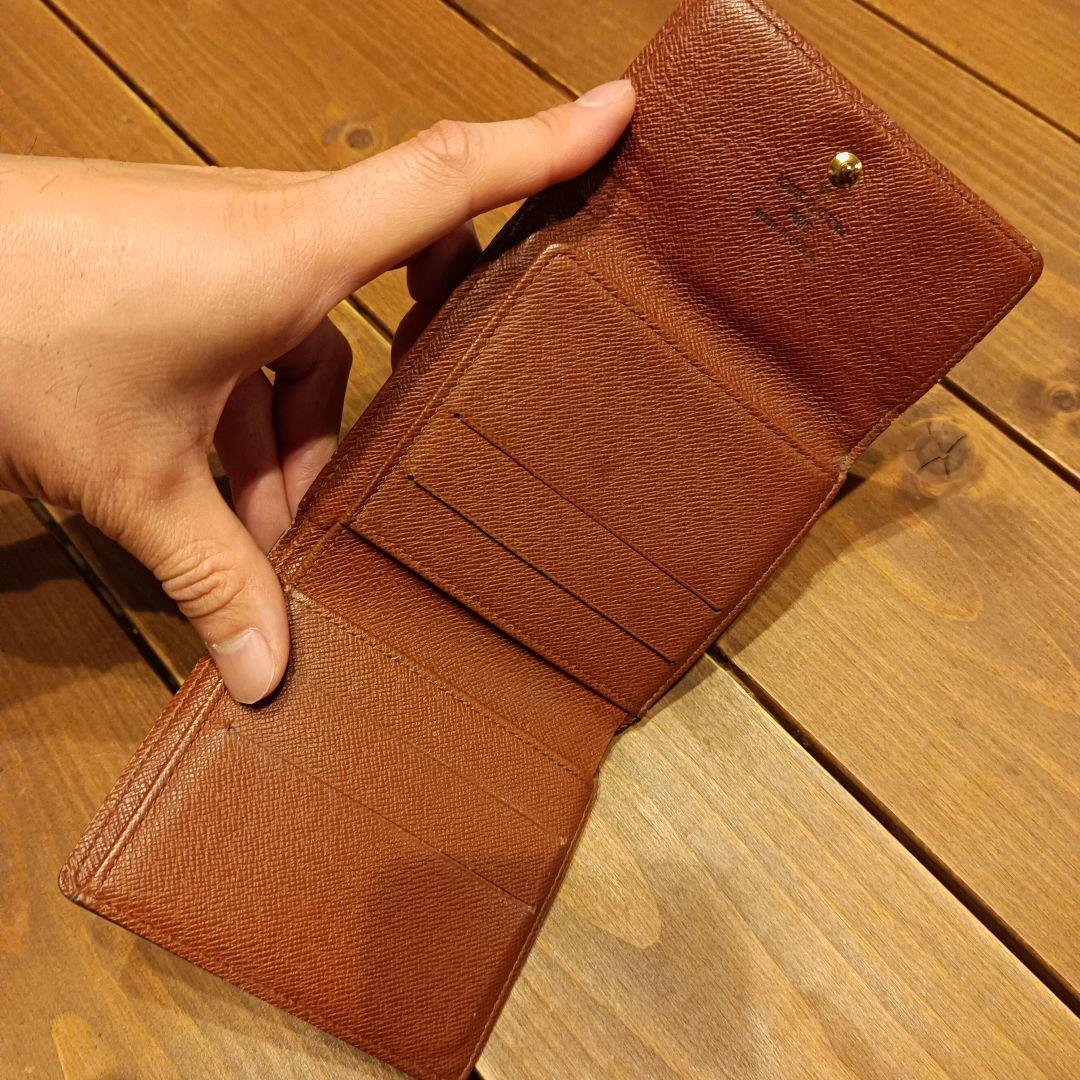 ひろ【希少】Louis Vuitton 三つ折り財布 m61652 USA