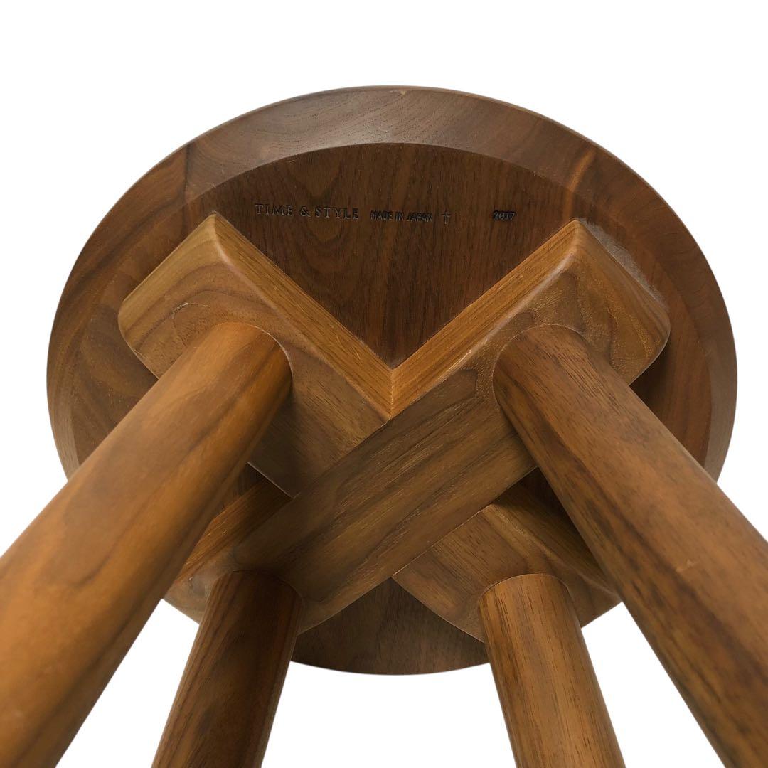 【日本製】カウンターチェア TIME&STYLE 国産 木製 椅子 スツール