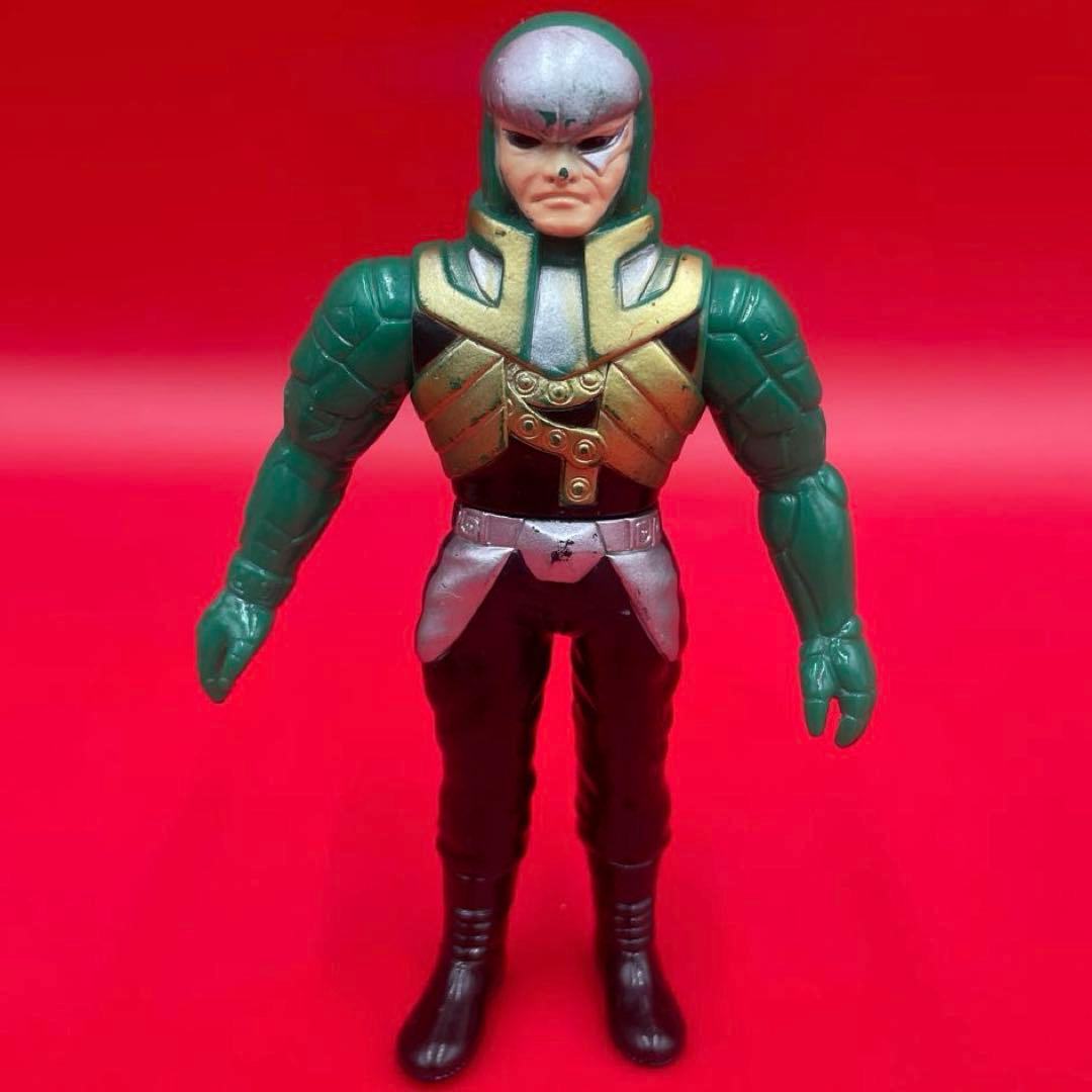 希少　光戦隊マスクマン ソフビ 1987年　当時物　昭和レトロ