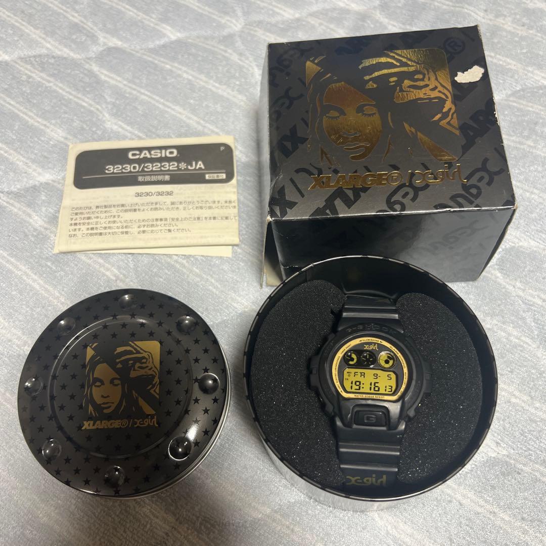 X-GIRL XLARGE G-SHOCK トリプルコラボ 腕時計 美品