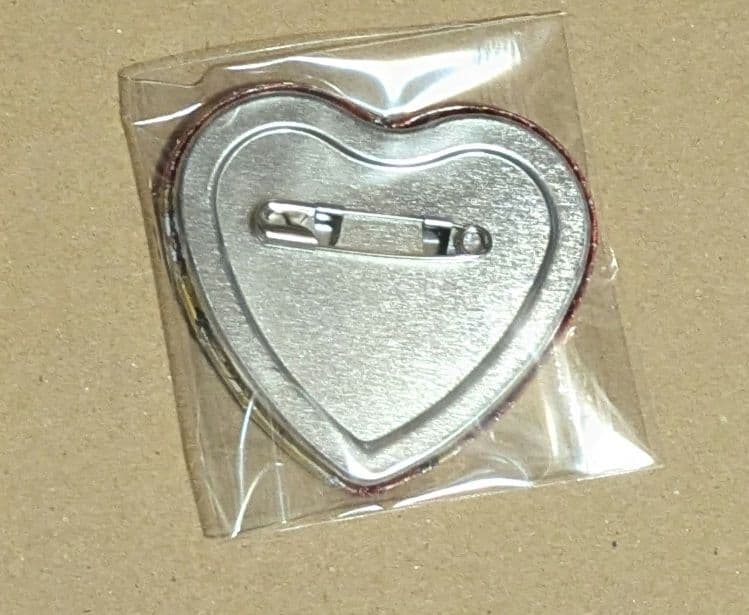 新テニスの王子様 丸井ブン太ハート缶バッジ