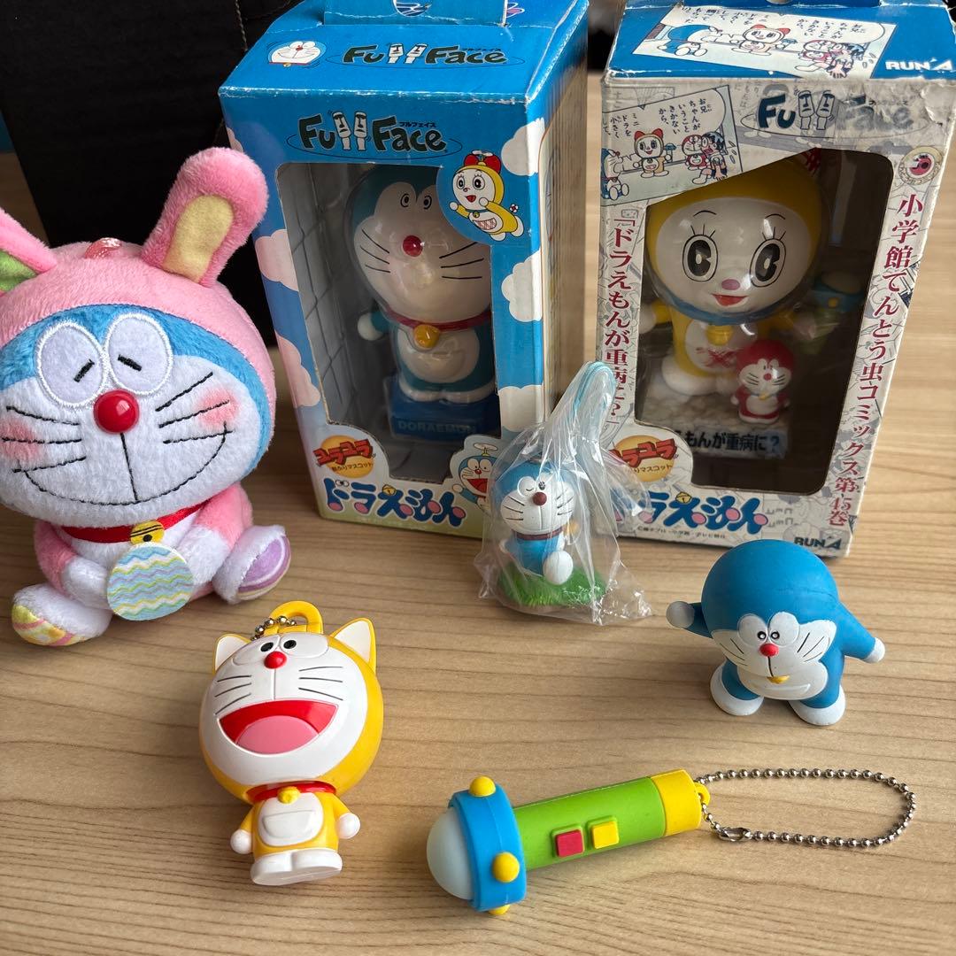 ドラえもん　フルフェイスフィギュア　マスコット　キーホルダー　まとめ売り