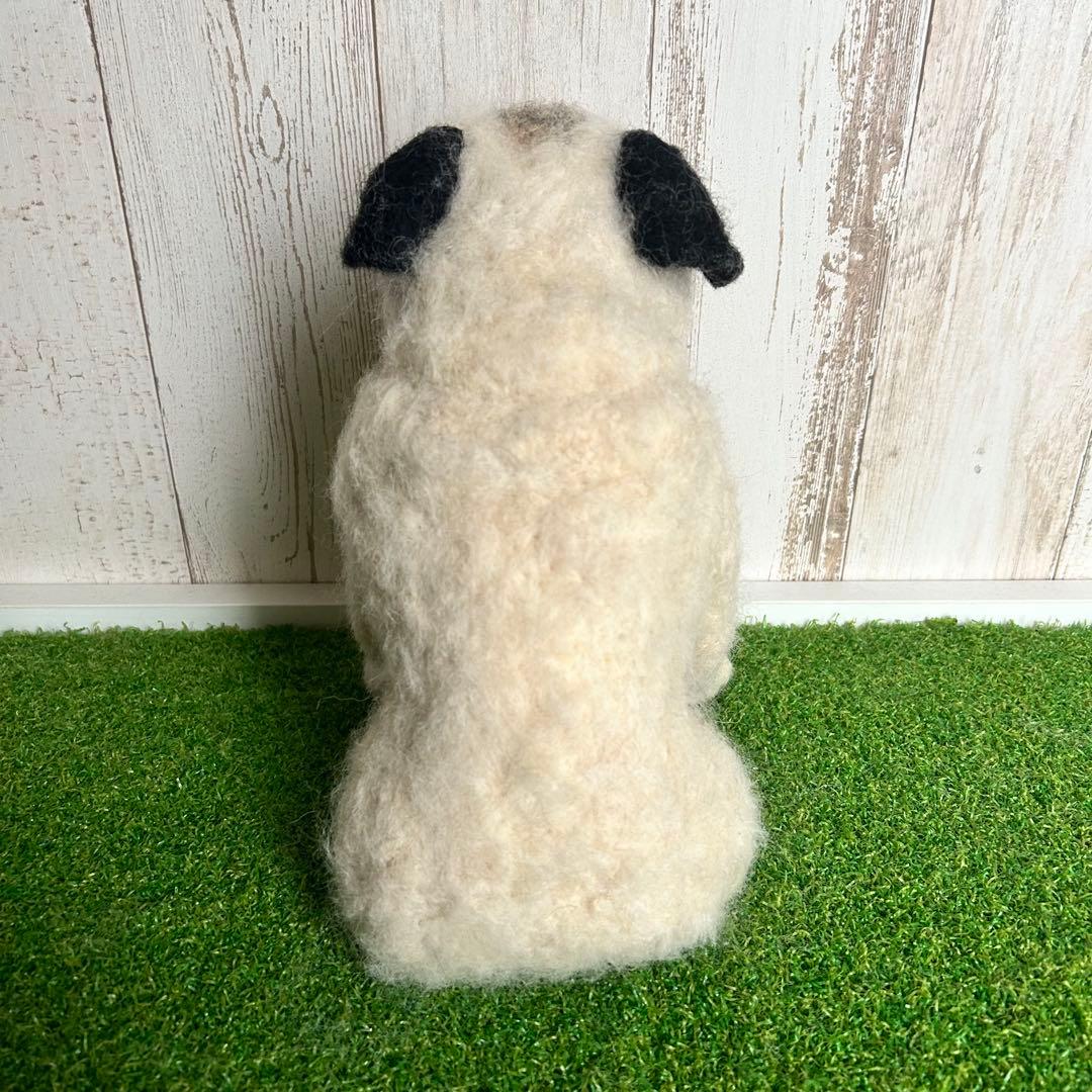 ★⭐︎えむえむ⭐︎★羊毛フェルト【パグ】犬　メモリアル　オーダー　マック