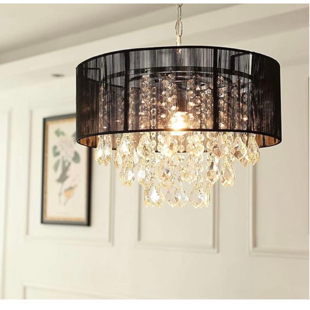 Saint Mossi クリスタルシャンデリア 説明書付き