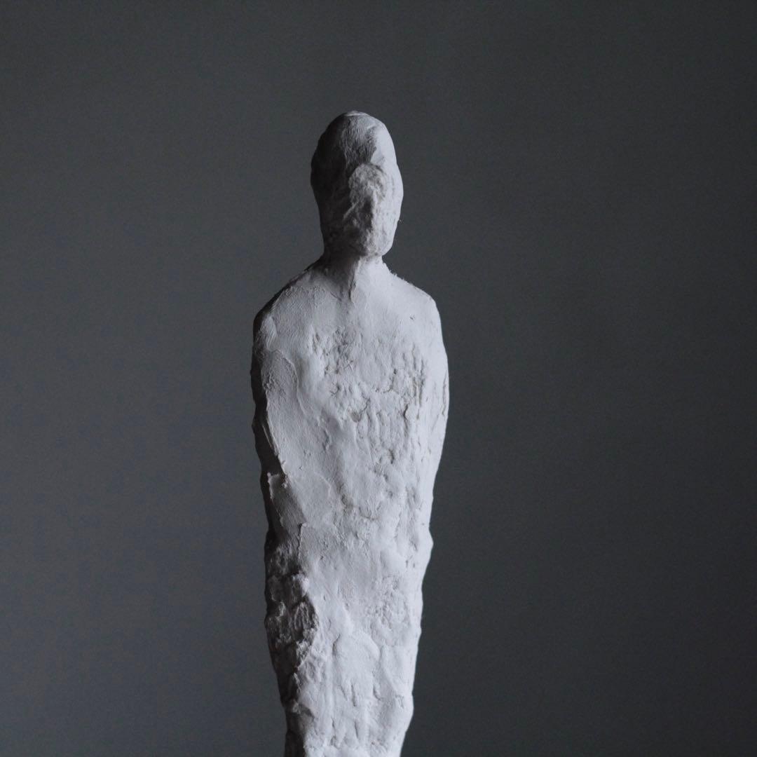 石塑粘土 立体作品 sculpture 現代美術 c 人物像 オブジェ