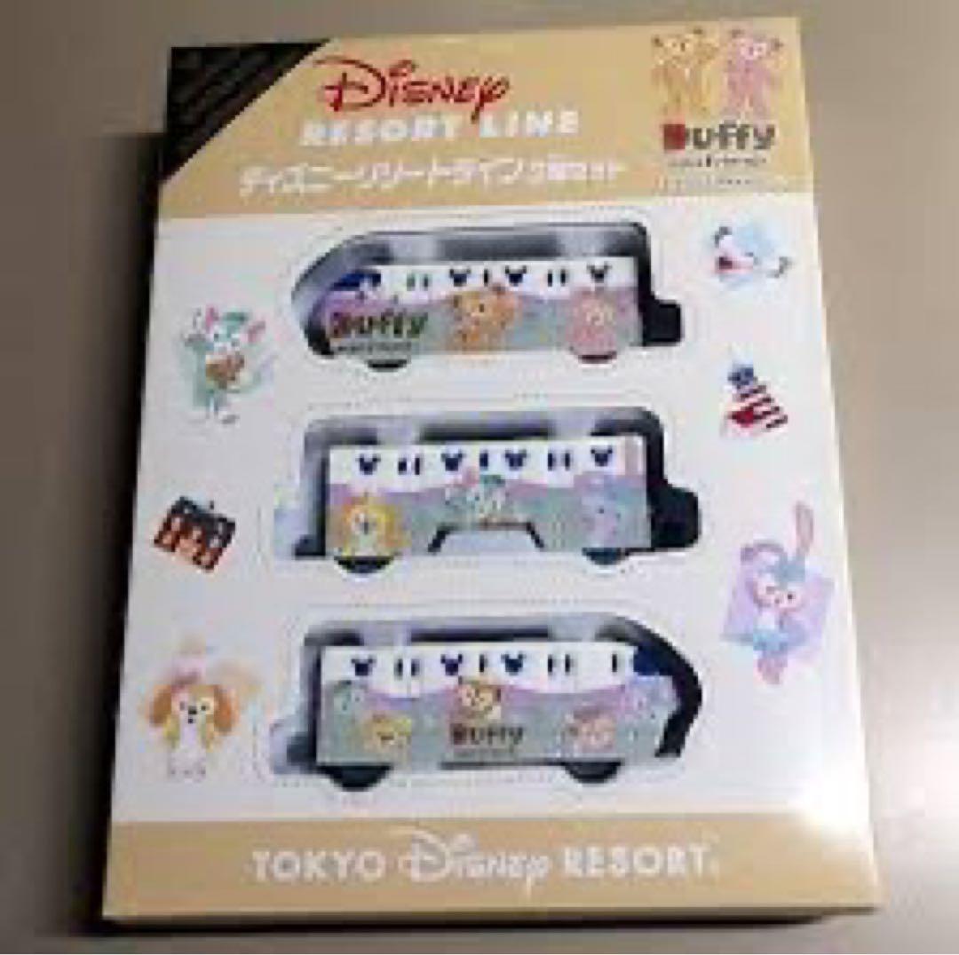 廃盤ダッフィーリゾートライントミカ3両セット　箱無し