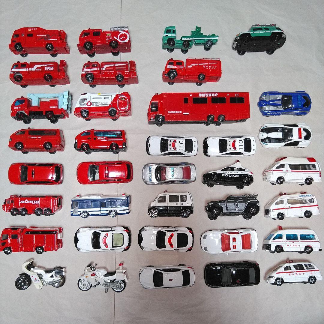 警察 消防 救急 緊急車両 372台 トミカ ジャンク品 絶版 廃盤 限定 レア