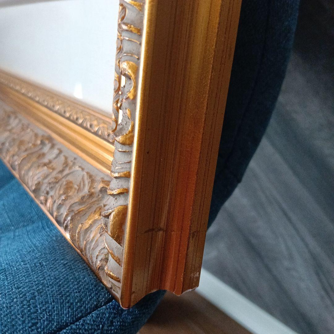 グスタフ・クリムト 女性像 油彩画 ゴールドフレーム