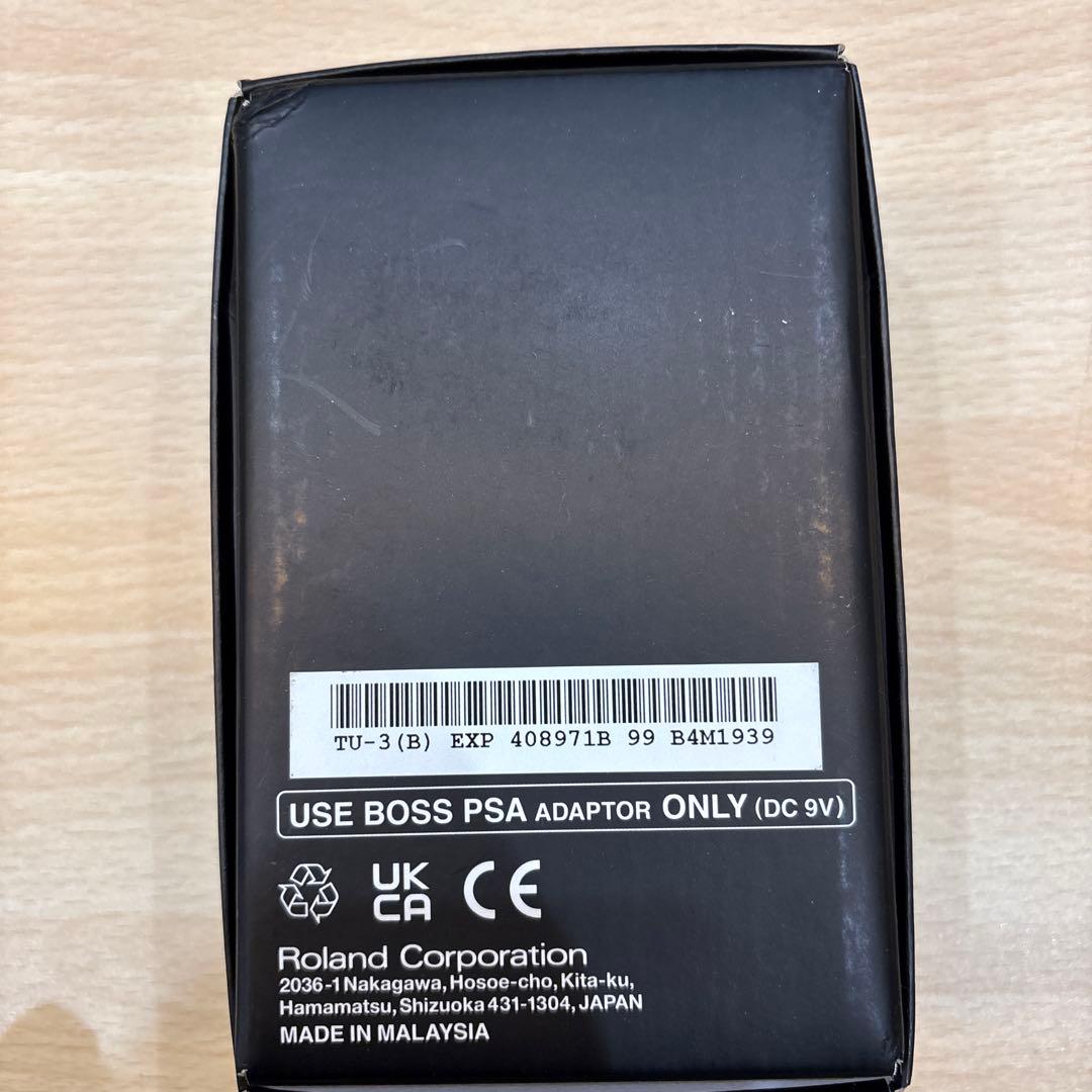 ギター BOSS Chromatic Tuner TU-3