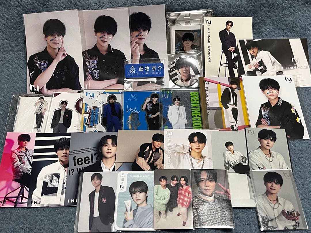 INI 藤牧京介 アクスタ ポスカ トレカ セット