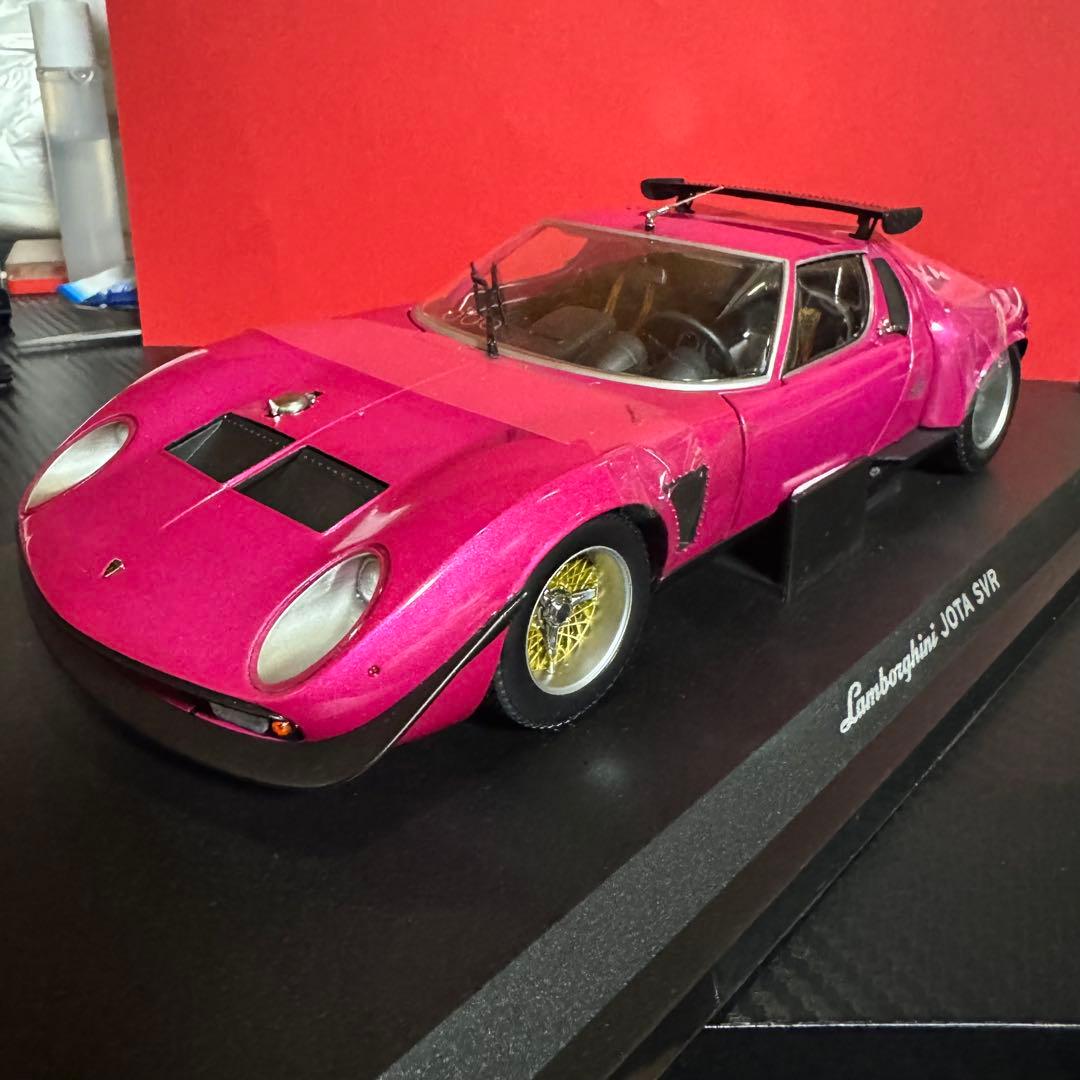 未展示品 京商 1/18 ランボルギーニ イオタ SVR