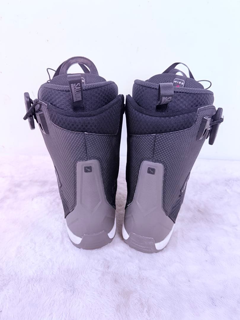 綺麗です♪SALOMON DIALOGUE WIDE 25cm 幅広 甲高ブーツ