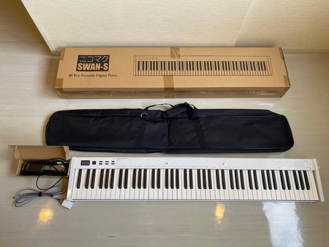 ニコマク 電子ピアノ 88鍵盤 NIKOMAKU SWAN
