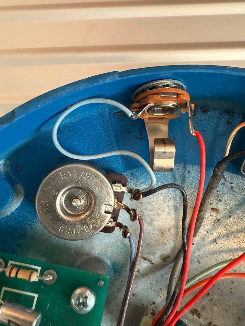 FUZZ FACE JHF2 DALLAS-ARBITER BLUE ジャンク