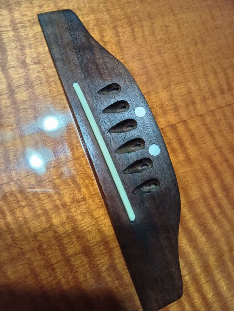 オベ−ション、エレキアコースティックギター オレンジ/ブラウン