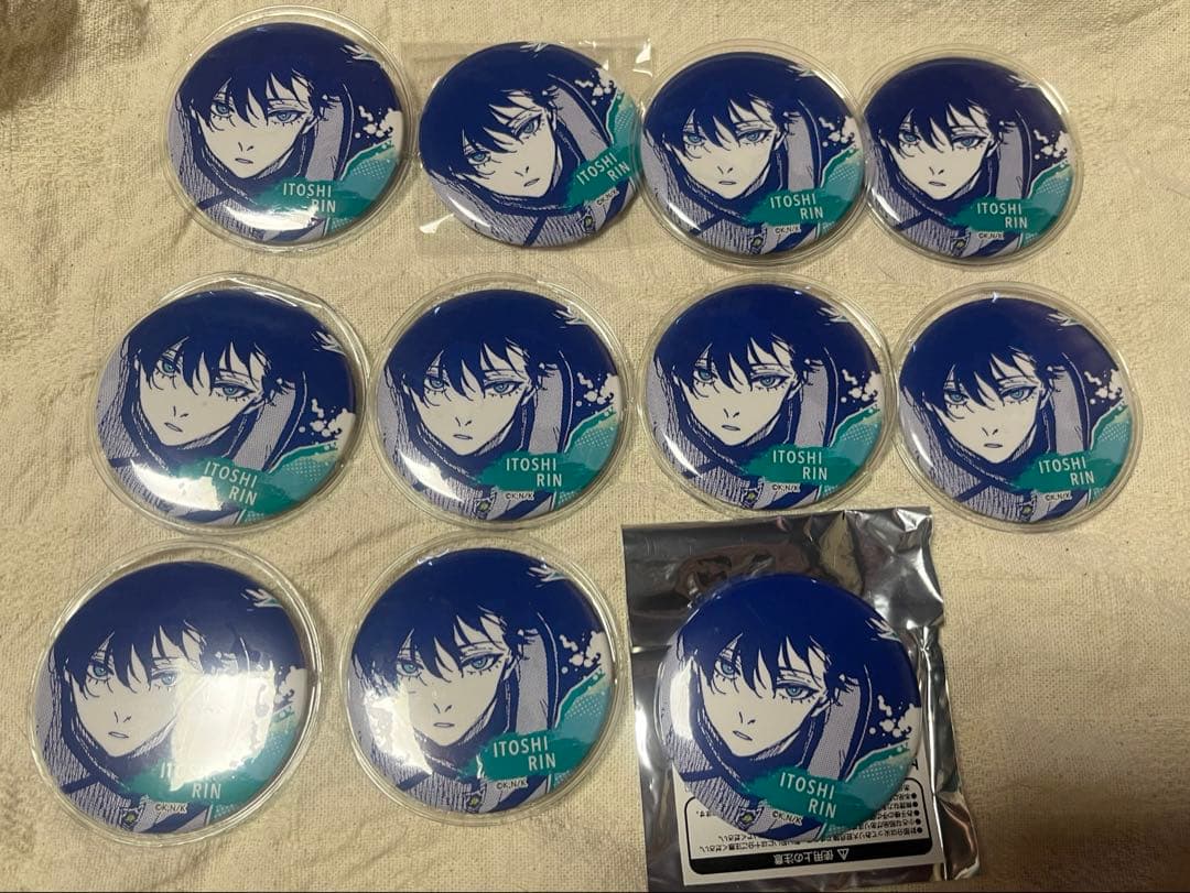 ブルーロック トレーディング缶バッジ 糸師 凛