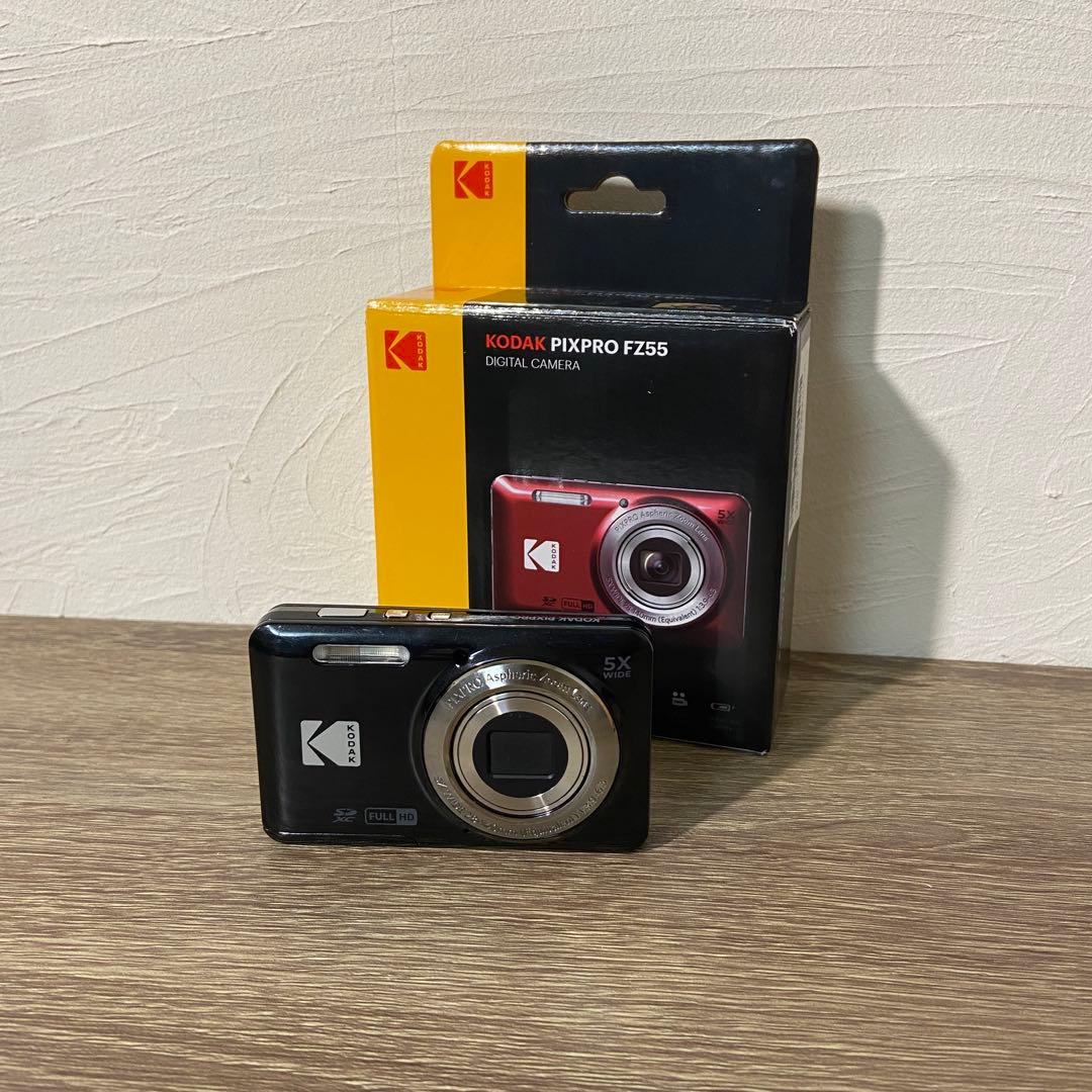 Kodak PIXPRO FZ55 デジタルカメラ ブラック