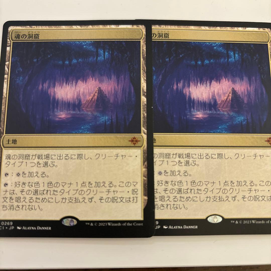 MTG 魂の洞窟 日本語 2枚