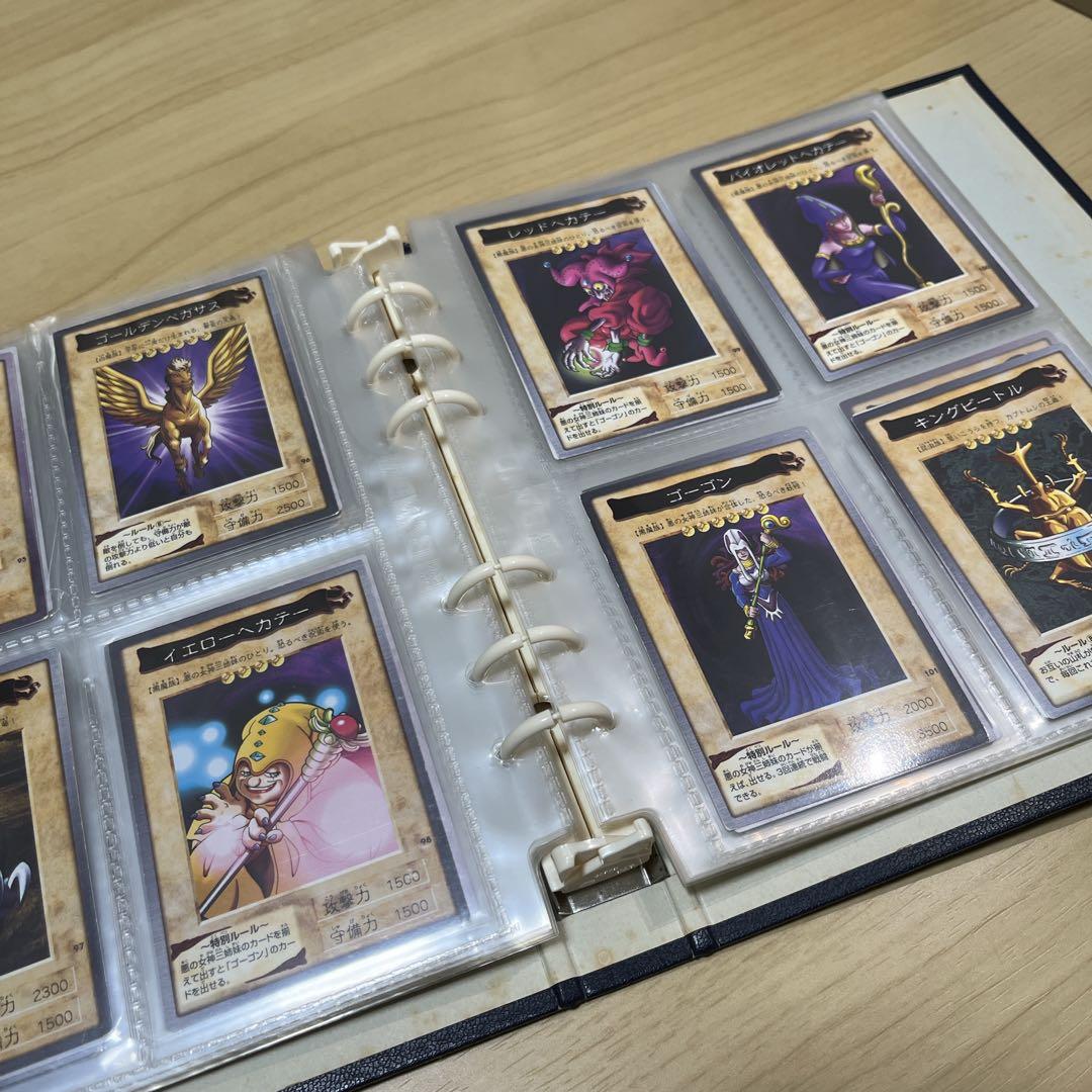 限界値下げ❗️ 遊戯王　バンダイ版　初期版　まとめ売り　引退品　ファイル付き