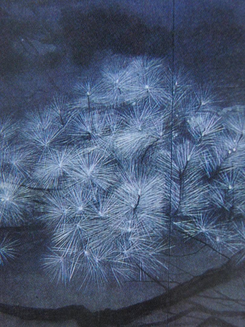 梅原幸雄、【月満つ】、希少な額装用画集より、新品額装付