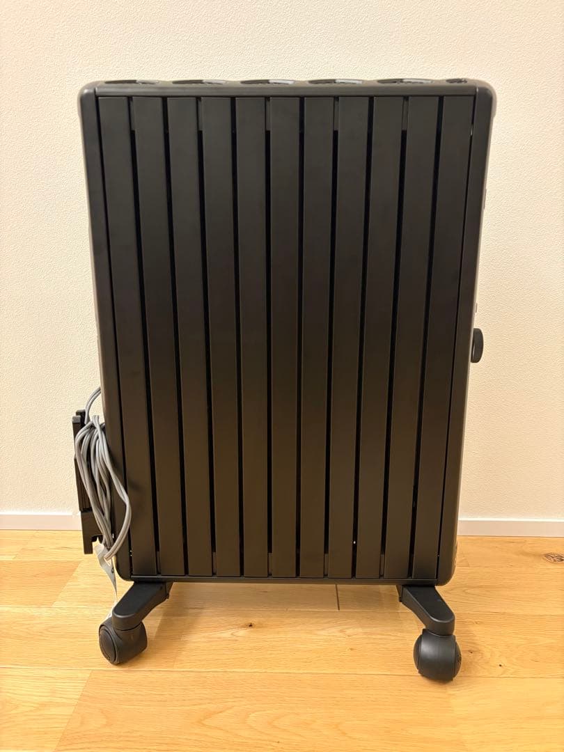 DeLonghi MDHS15-PB ダイナミックヒーター 黒　デロンギ