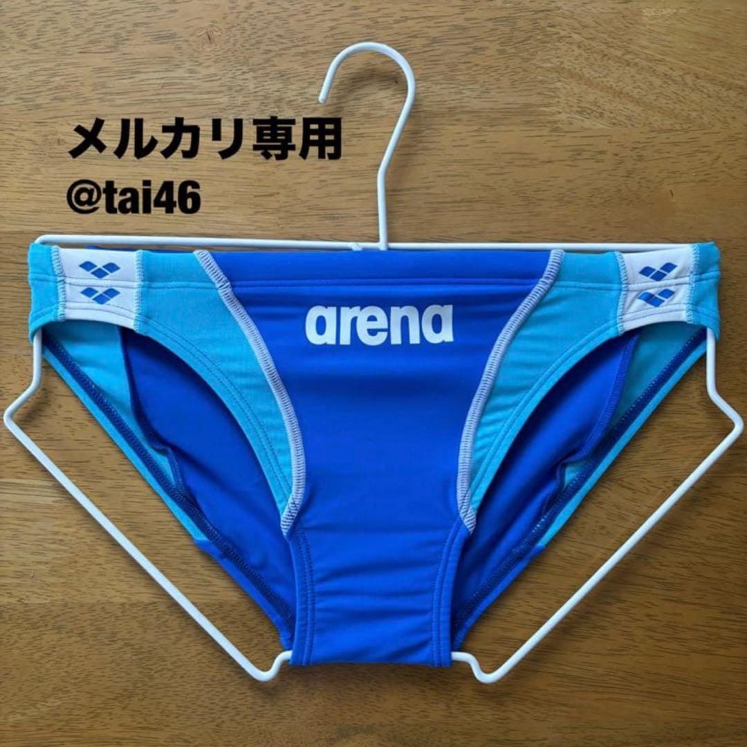 arena(アリーナ) ブルー×スカイブルーVパン・競パン　L