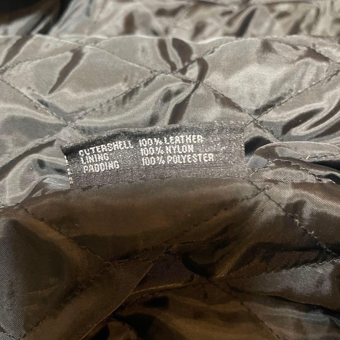 AMERICAN NOSTALGIA シングルライダースジャケット　本革