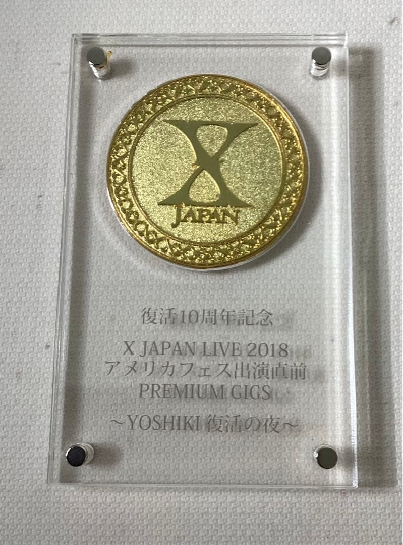 XJAPAN 復活10周年記念　ゴールドメダル　〜YOSHIKI復活の夜〜