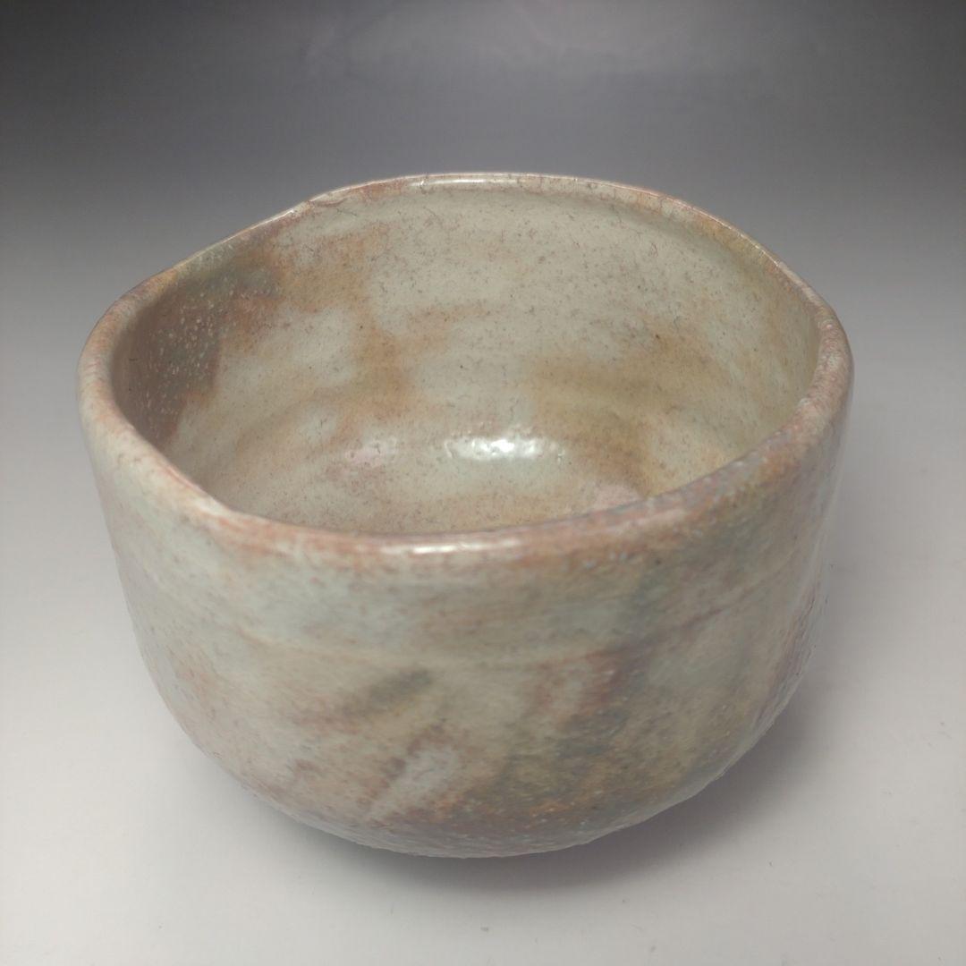 イ75 茶碗『萩焼窯元　斉藤一斉』『萩殿窯　共箱』抹茶碗　茶道具