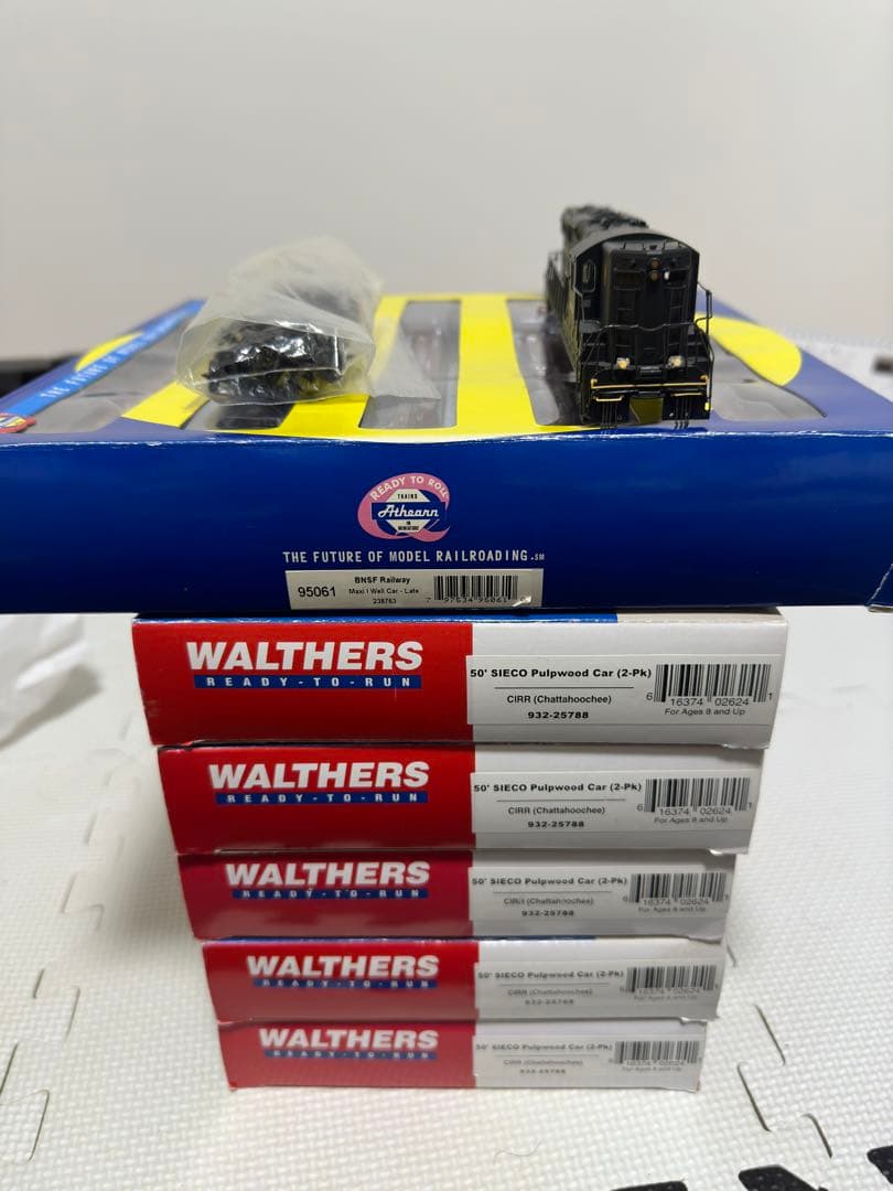 Walthers 貨物車 Athearn Wellcars BNSF HOゲージ