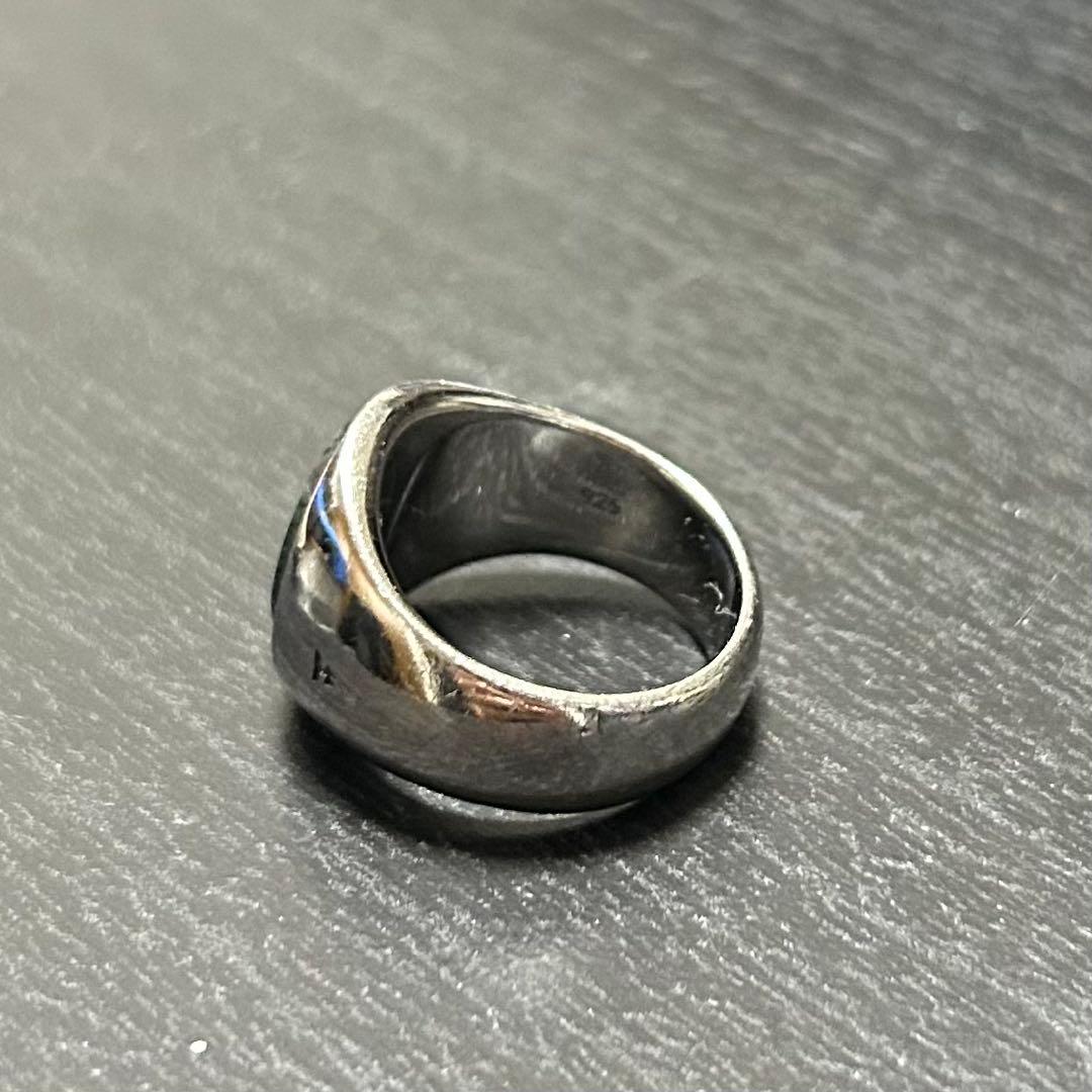 【最安値】TOM WOOD オーバル グリーンマーブルリング　サイズ52