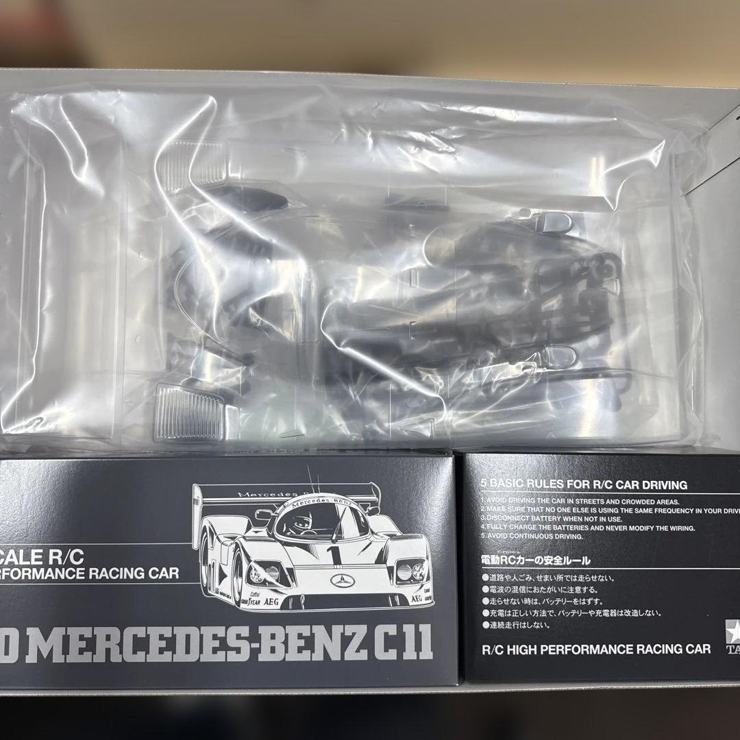 10 タミヤ　1990 MERCEDES-BENZ C11 1/10 RCカー