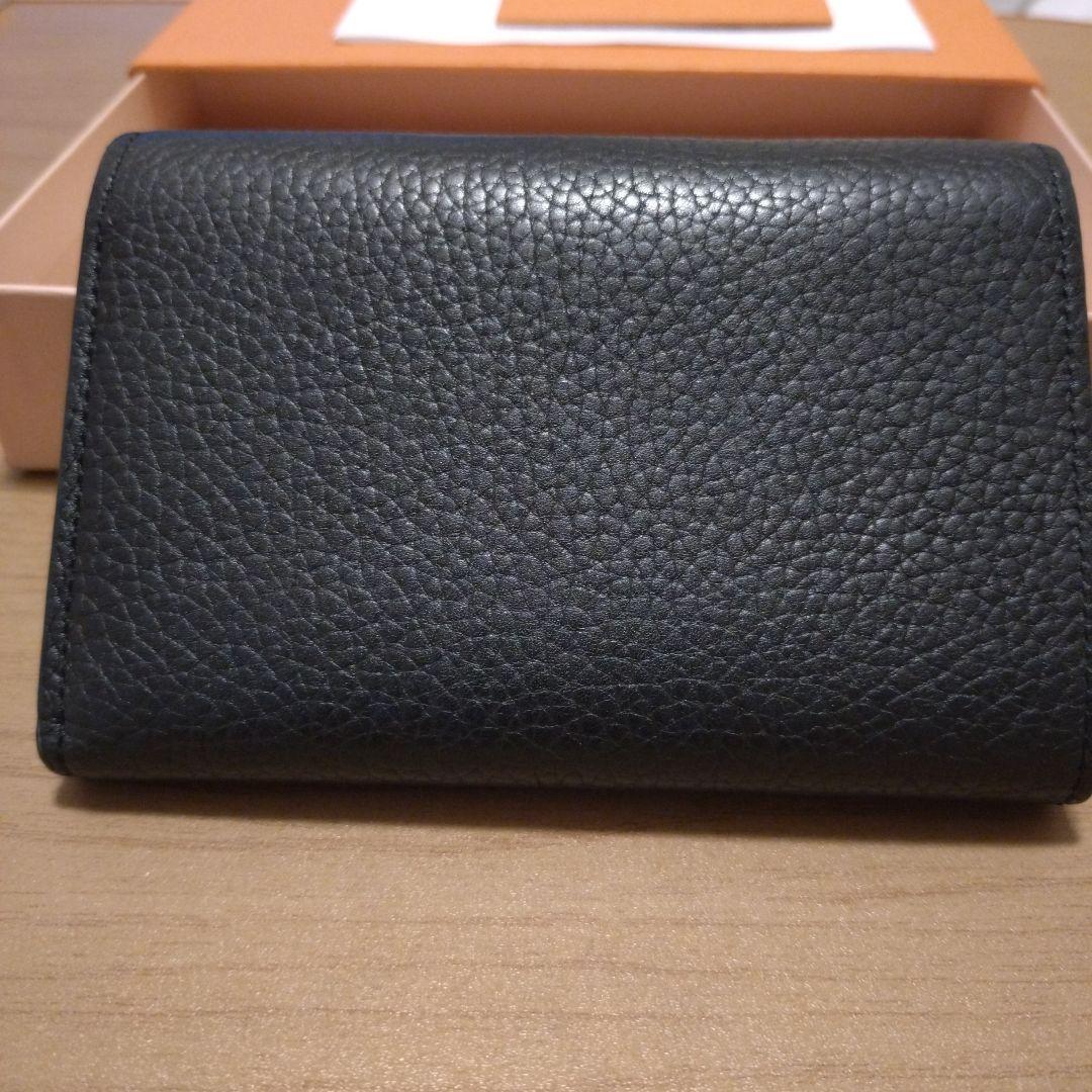 【ルイヴィトン】 ポルトフォイユ カプシーヌ レオパード