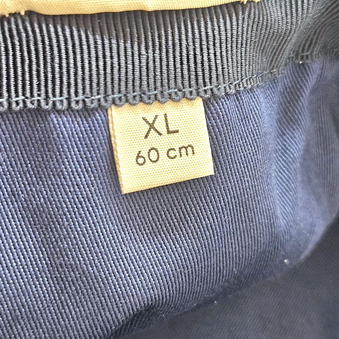 グッチ GG キャンバス ベースボール キャップ 帽子 紺 ネイビー ベージュ