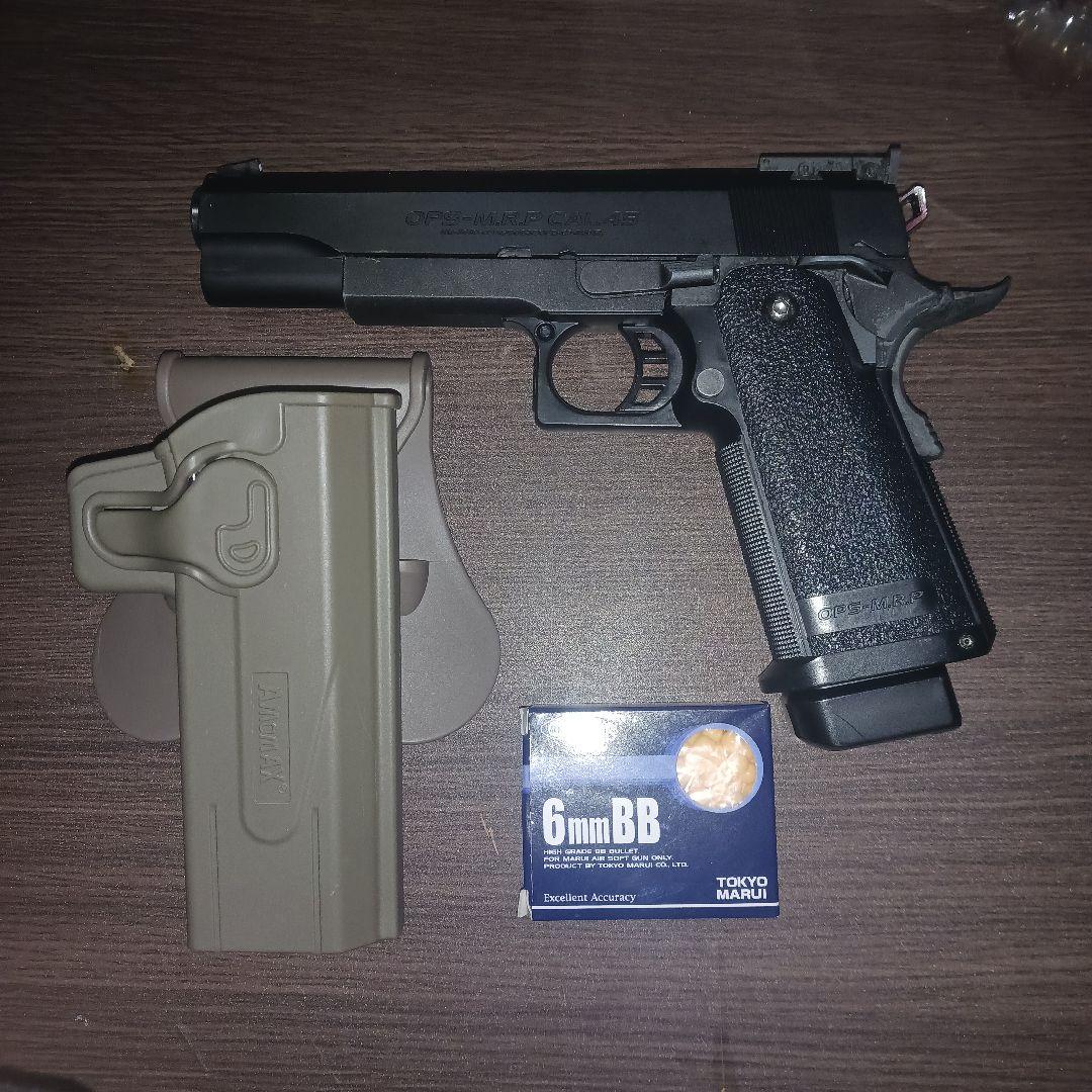 い*ご様 動作確認済 東京マルイ ハイキャパ5.1、専用ホルスター付き