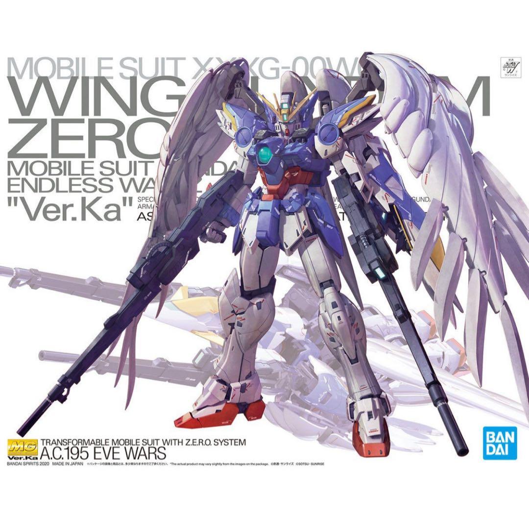 MGウイングガンダムゼロEW Ver.Ka&ヒイロ・ユイフィギュアガンプラセット