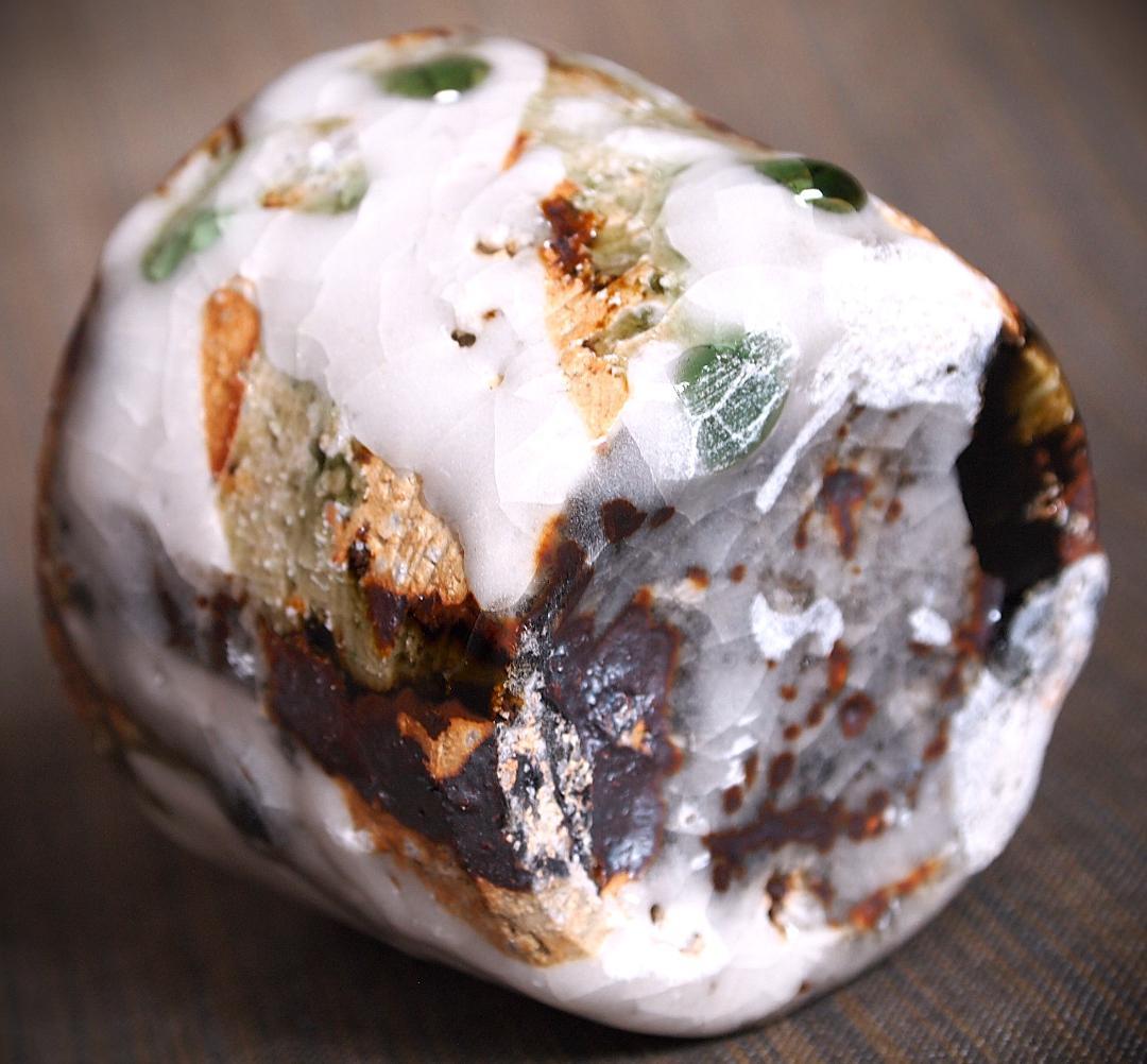 個展作品★村越琢磨【師：梅原武平】志野織部酒器B★ビードロ