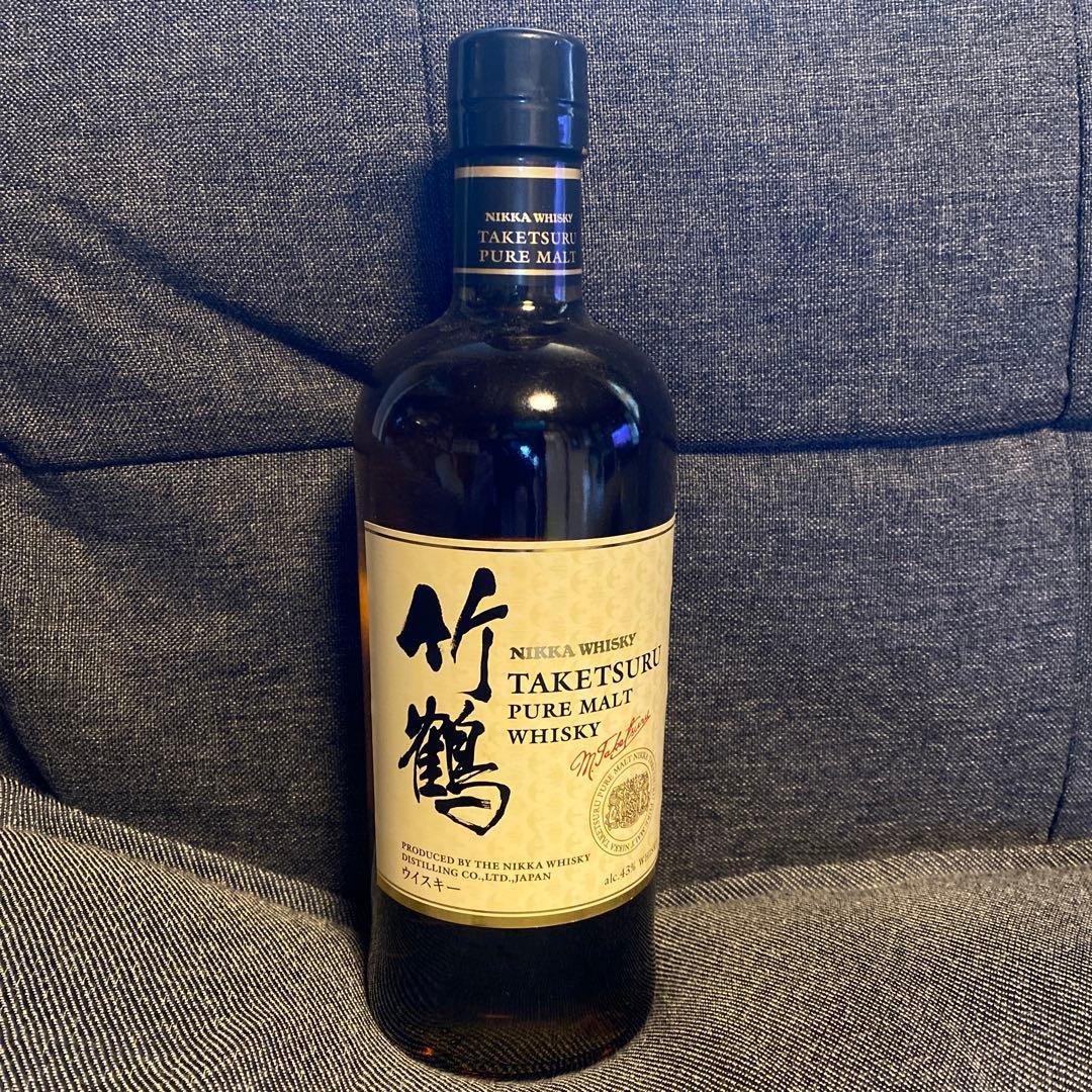 竹鶴　NIKKA TAKETSURU ピュアモルトウイスキー 700ml 43%