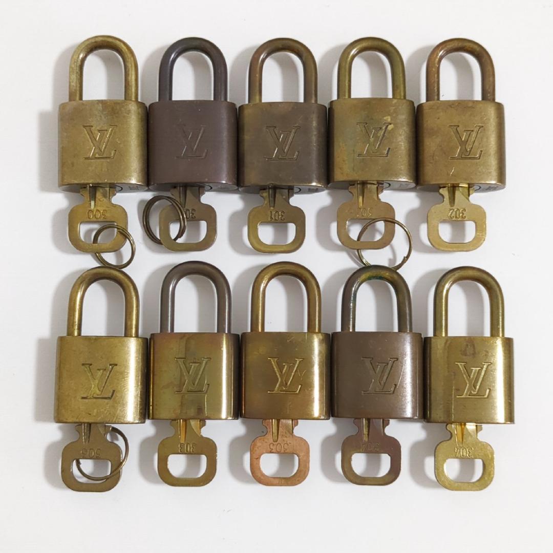 ルイヴィトン パドロック/南京錠 50個セット キー各1本付
