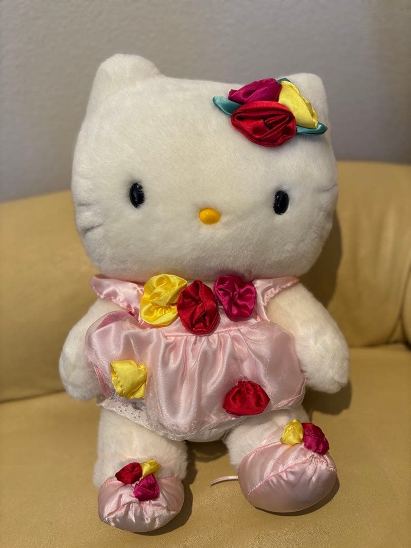 1998年 限定 ローズキティ ぬいぐるみ未使用 袋保管 日焼けなし サンリオ