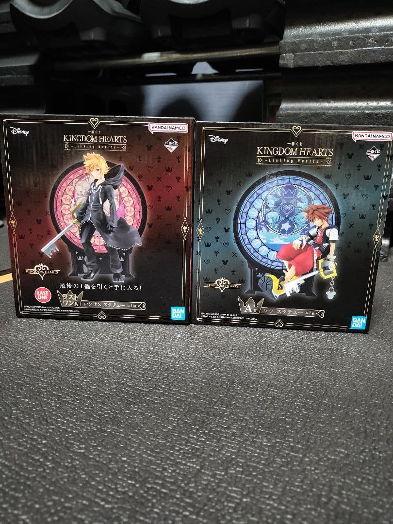 【未開封】キングダムハーツ一番くじ ロクサス ソラ フィギュア 2体セット