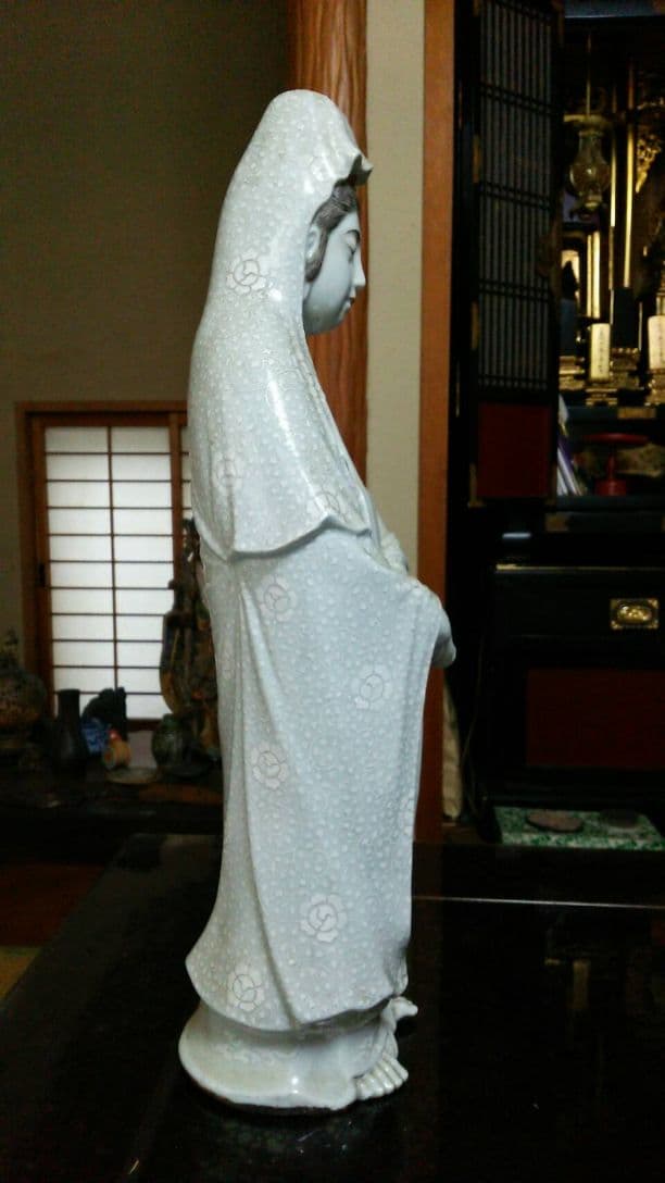 骨董品　観音様　床の間の飾り