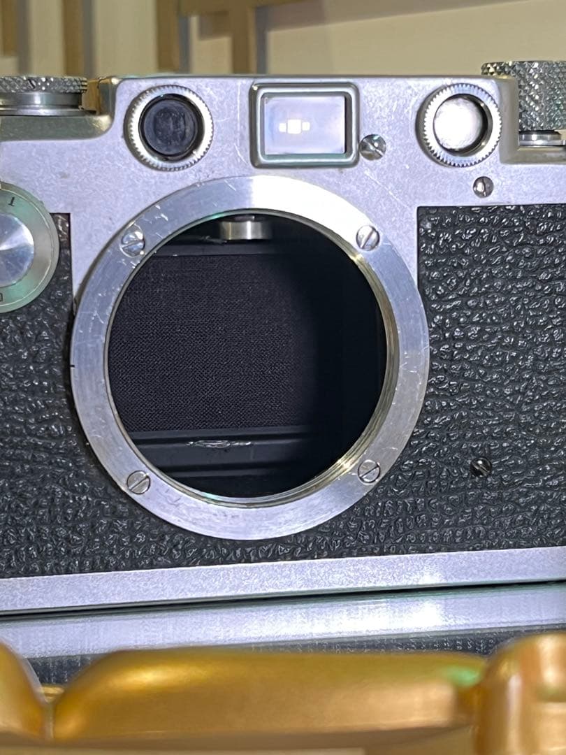 Leica Ⅲf バルナック＋ FED 50mm f3.5沈胴式＋ 革ケース