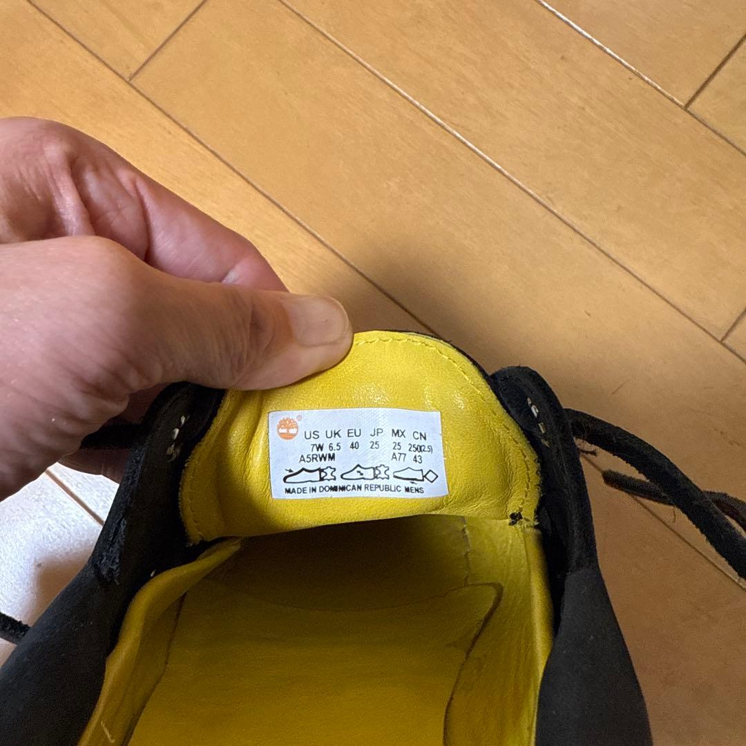 Timberland 3eye ティンバーランド スリーアイ 黒25.0 未使用