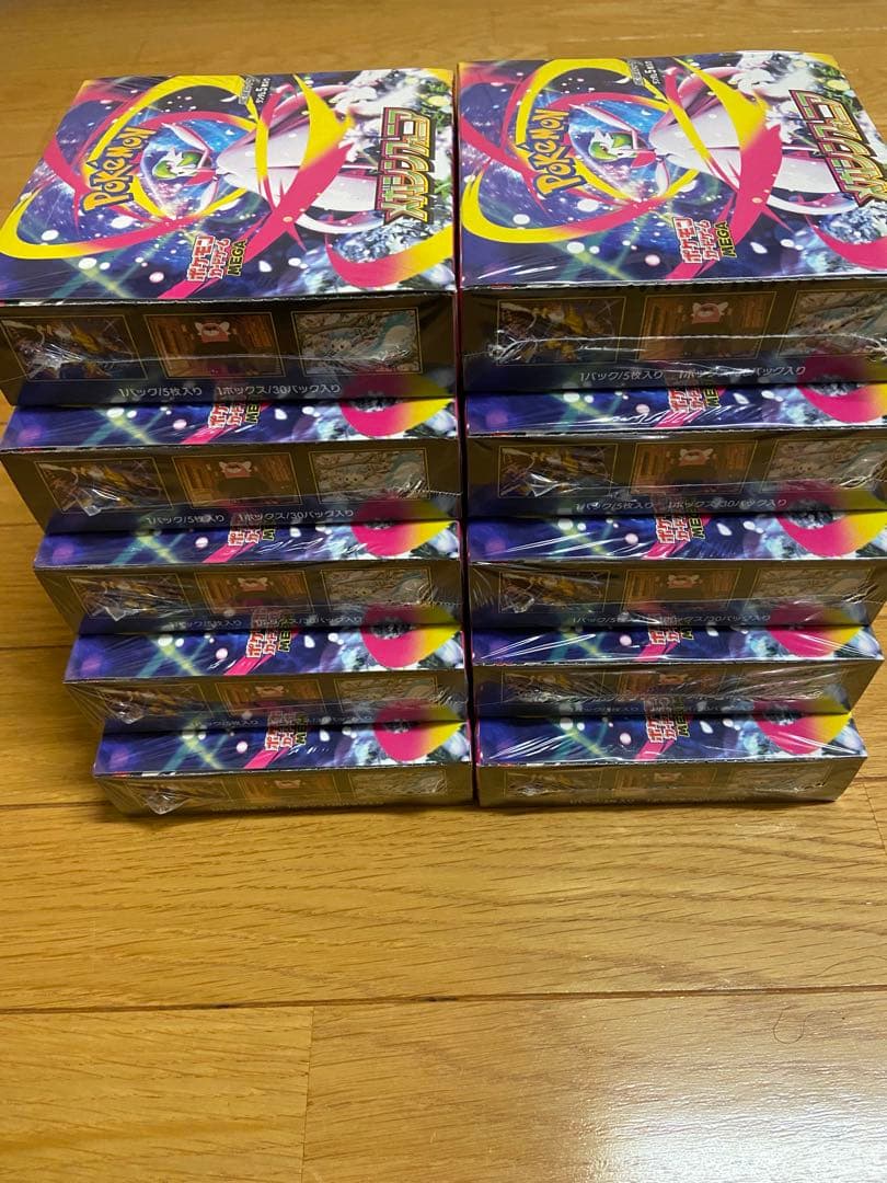 ポケモンカード　メガシンフォニア　 10ボックス　シュリンクあり